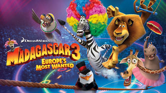 Netflix box art for Madagascar 3